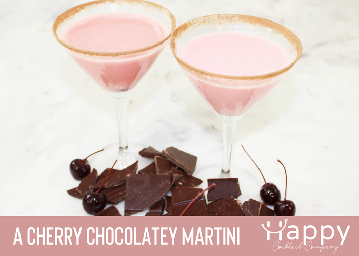 A Cherry Chocolatey Martini