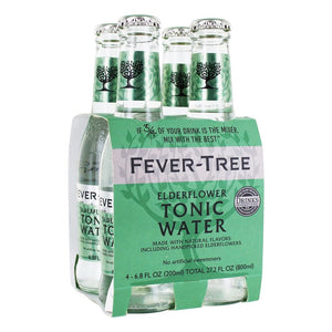 Fever Tree Elderflower Tonic Water (4 Pack)