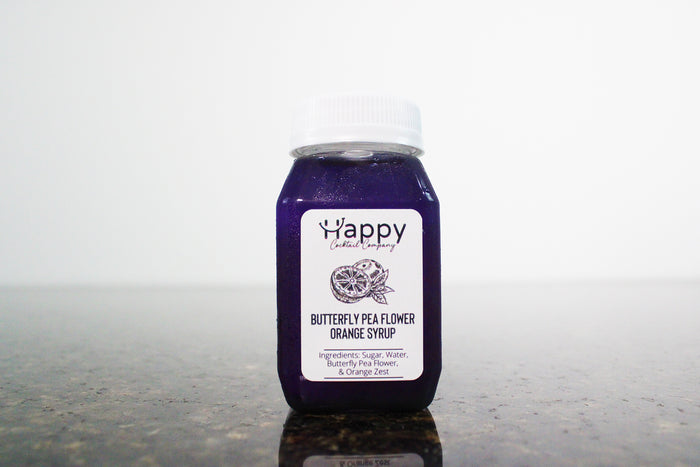 Butterfly Pea Flower Orange Syrup