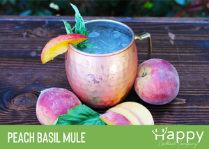Peach Basil Mule